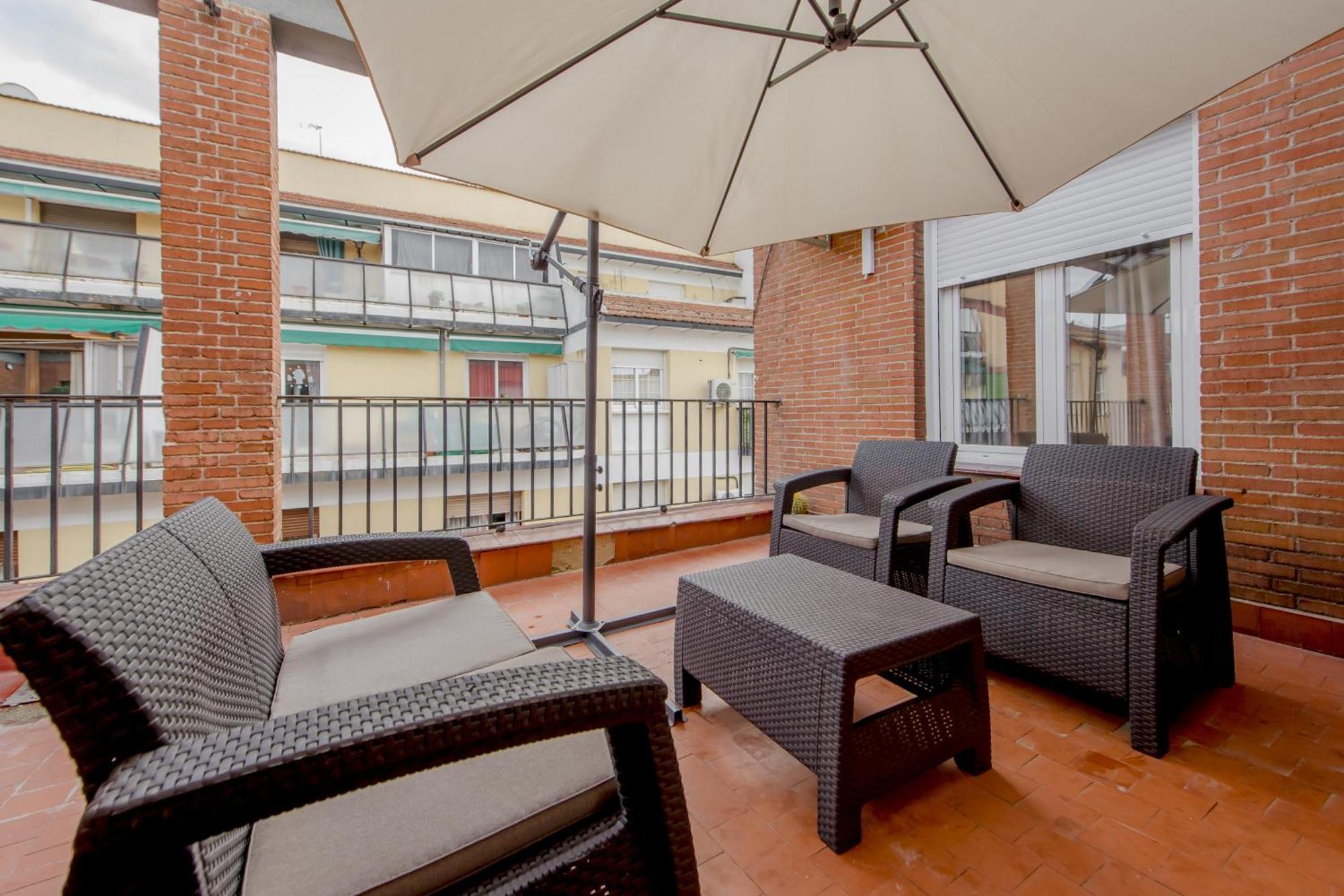 Atico X9 Pax Con Gran Terraza En El La Latina Daire Madrid Dış mekan fotoğraf